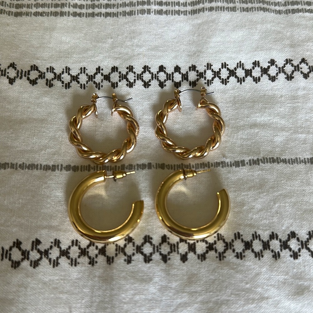 Gold hoops